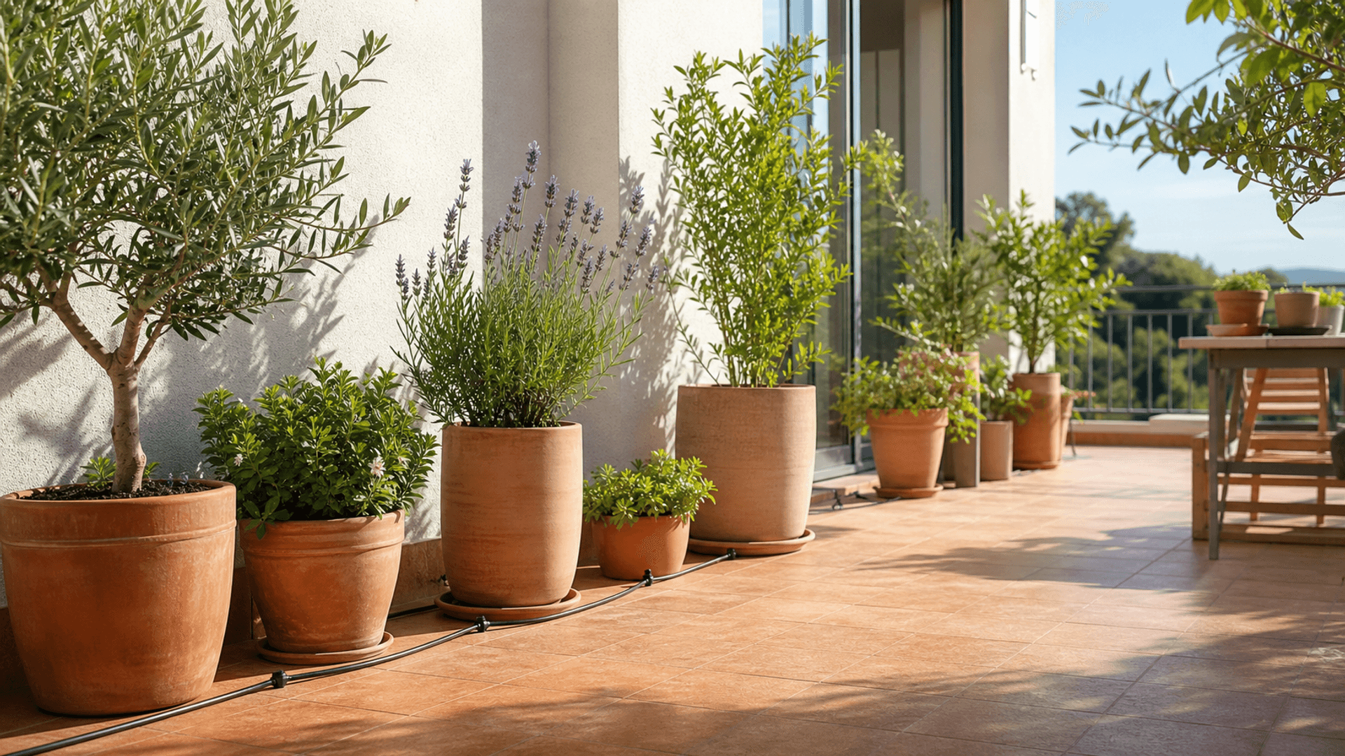 Immagine di Irrigazione automatica: guida semplice per balcone, vaso e giardino