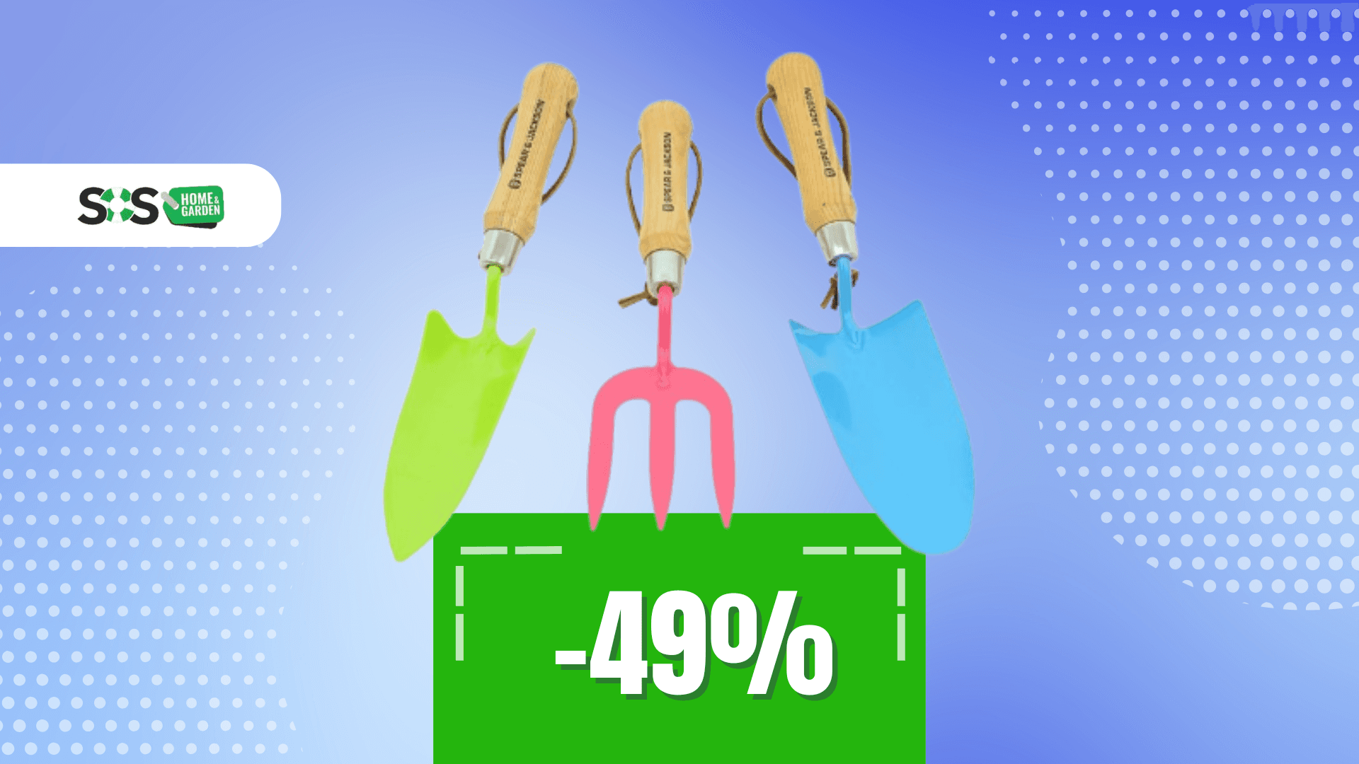 Immagine di Giardinaggio coloratissimo con questo set a soli 23€!