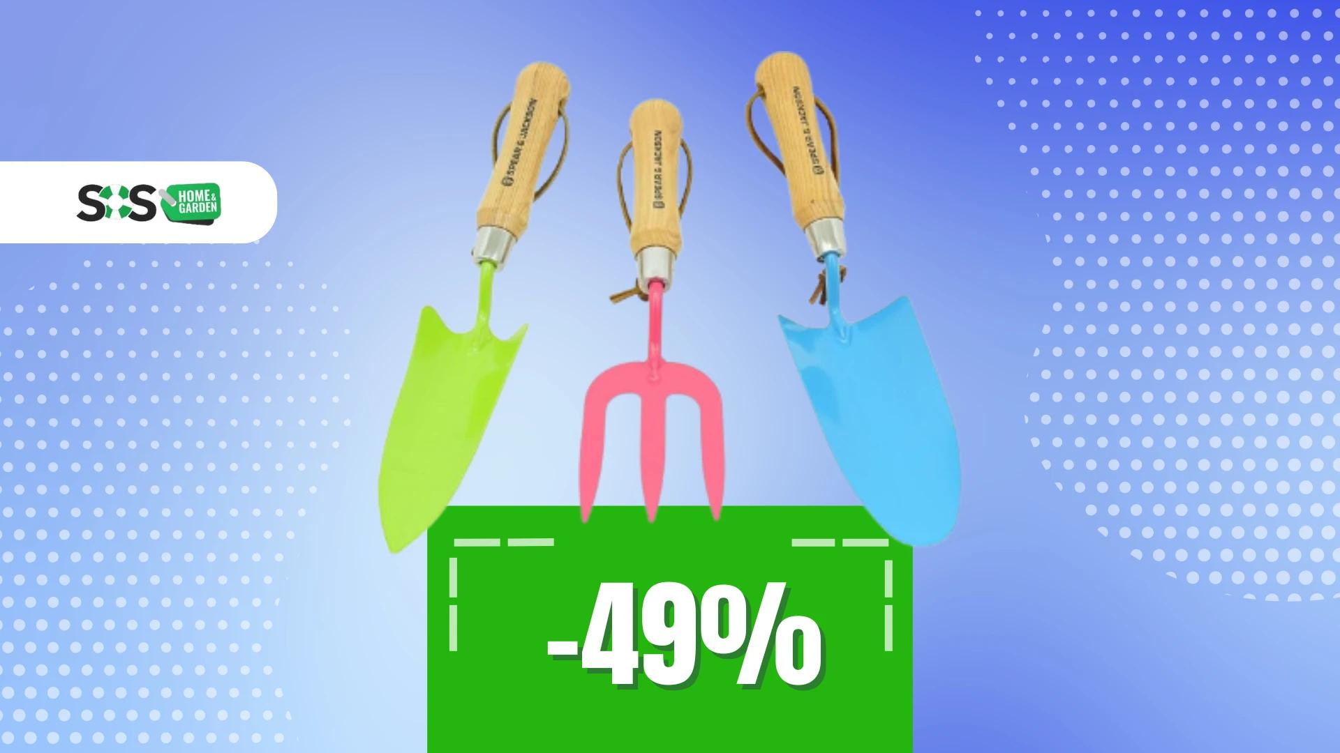 Immagine di Giardinaggio coloratissimo con questo set a soli 23€!