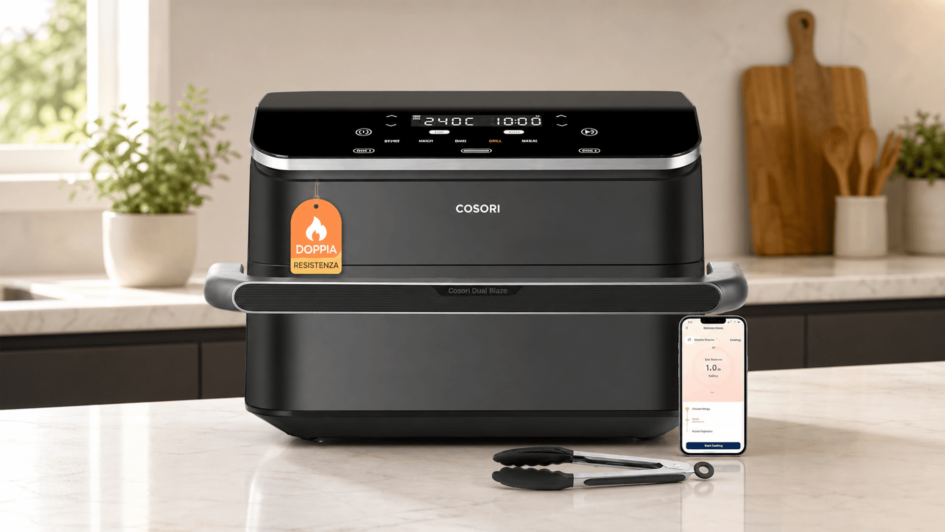 Immagine di La friggitrice ad aria COSORI Dual Blaze TwinFry scende del 23%