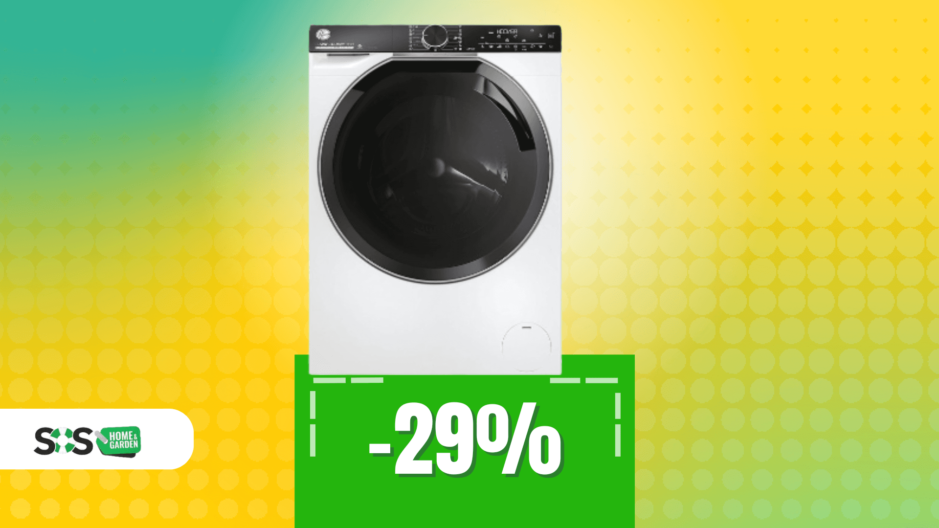 Immagine di Lavasciuga Hoover a 499€: smart, efficiente e spaziosa!