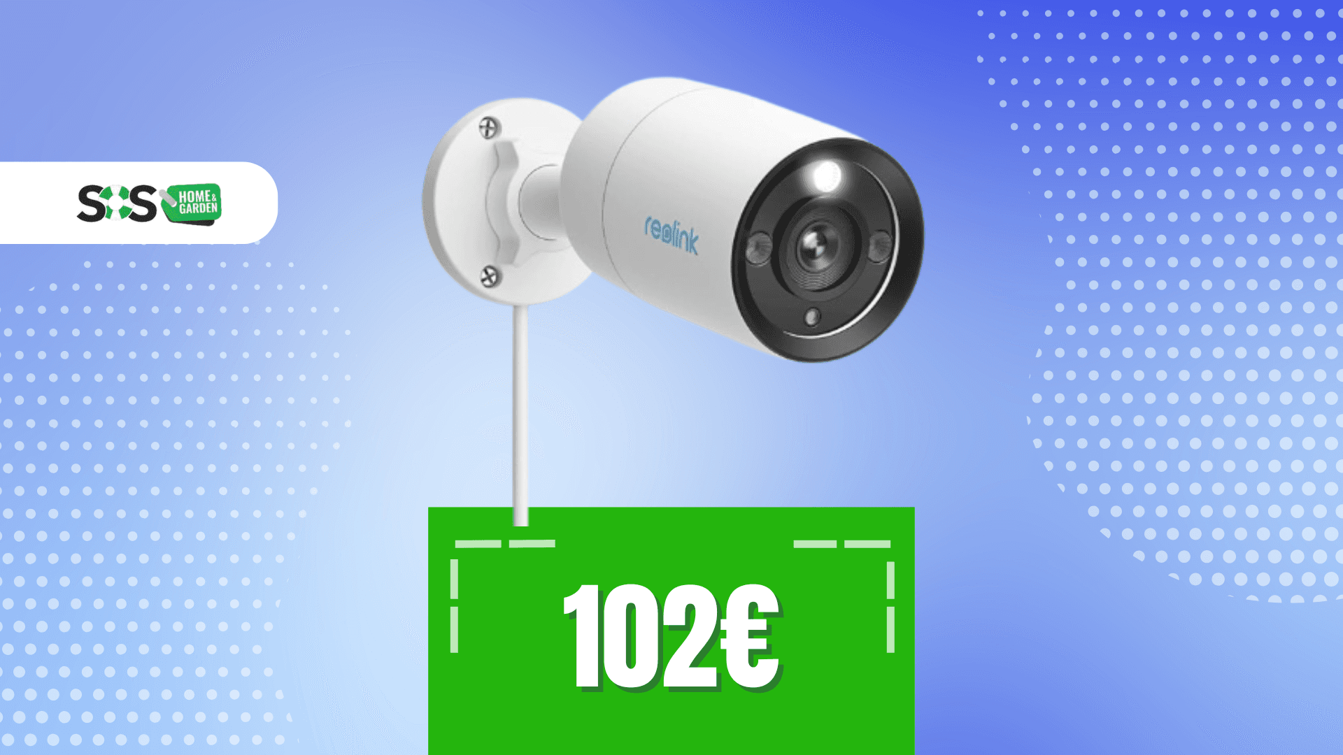Immagine di Telecamera da esterno Reolink a 102€ con visione notturna!