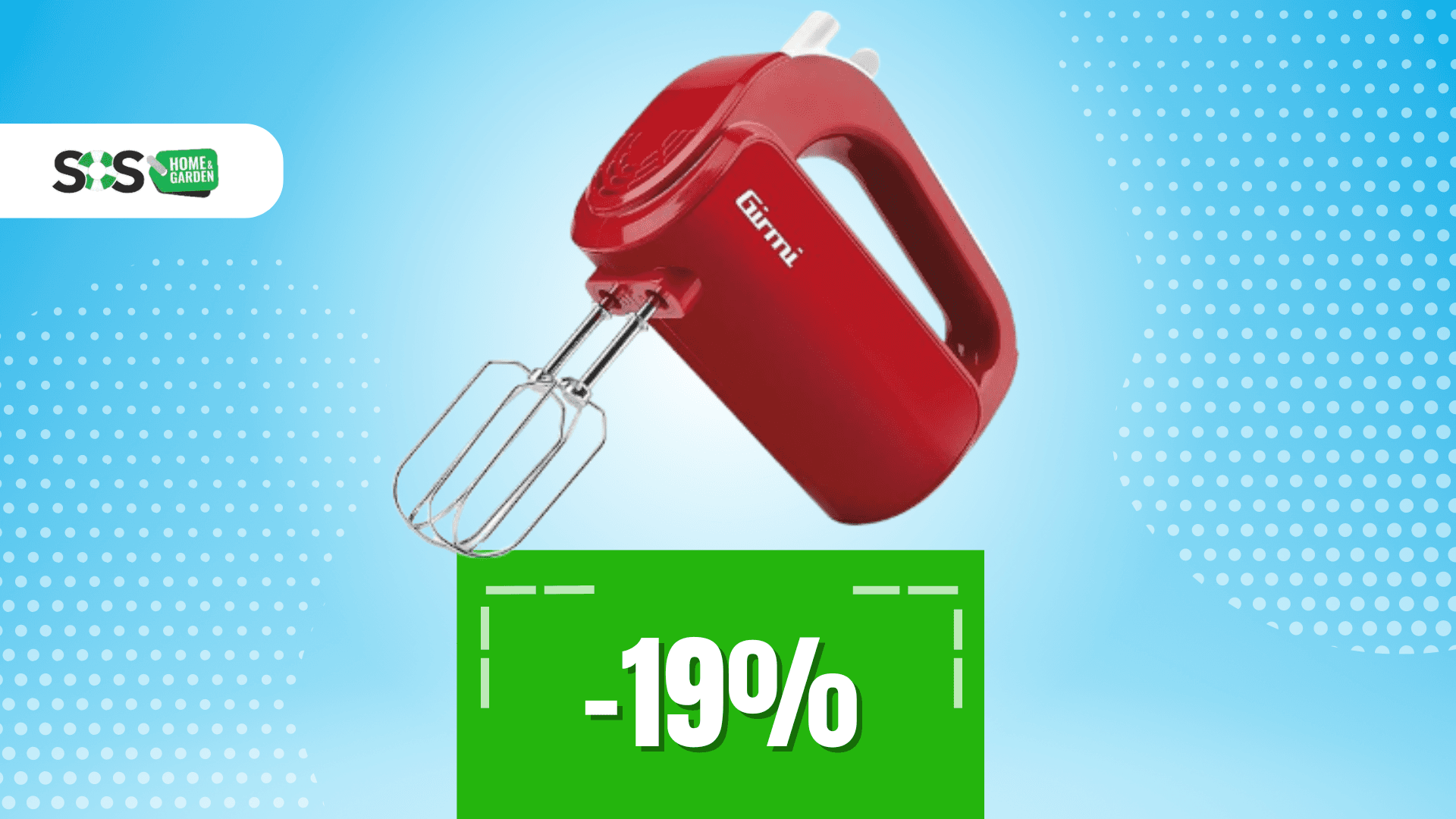 Immagine di Sbattitore elettrico Girmi a 17€: versatilità in cucina!
