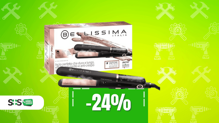Immagine di Per capelli lisci da salone: Bellissima Imetec a soli 60€!
