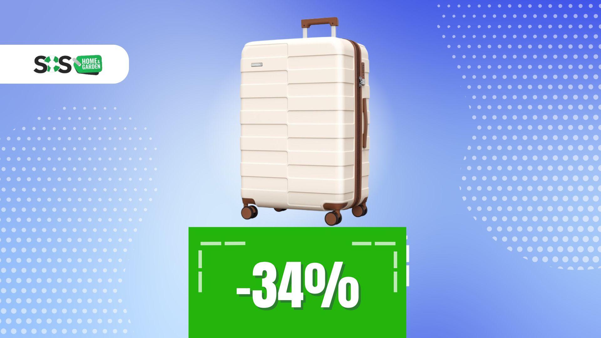 Immagine di Lo sconto su questa valigia ti sorprenderà e la qualità ti conquisterà