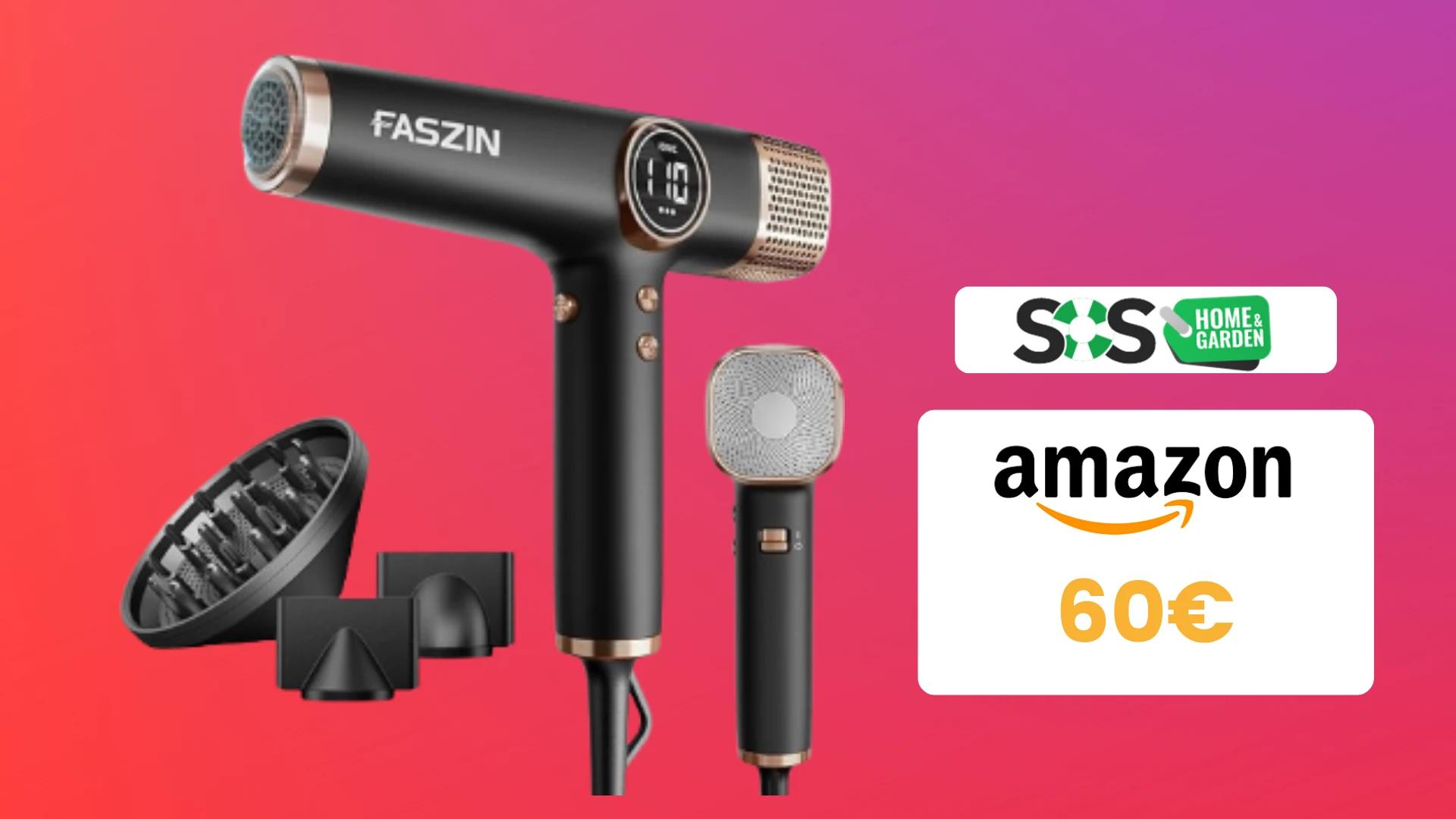 Immagine di Il phon Faszin a soli 60€ con un incredibile DOPPIO SCONTO!
