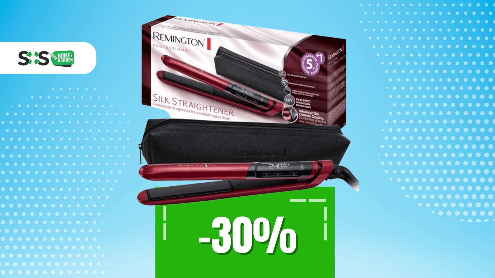 Immagine di Capelli bellissimi con questa piastra Remington a SOLI 25€!