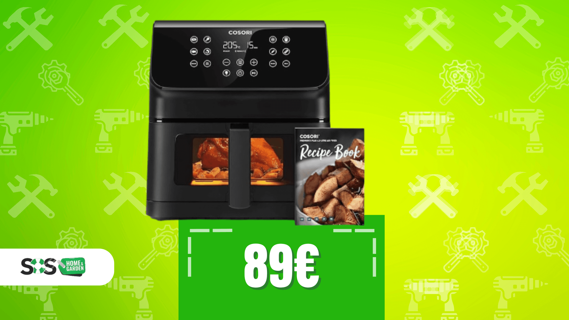 Immagine di Fritto leggero e idee infinite con Cosori a soli 89€!