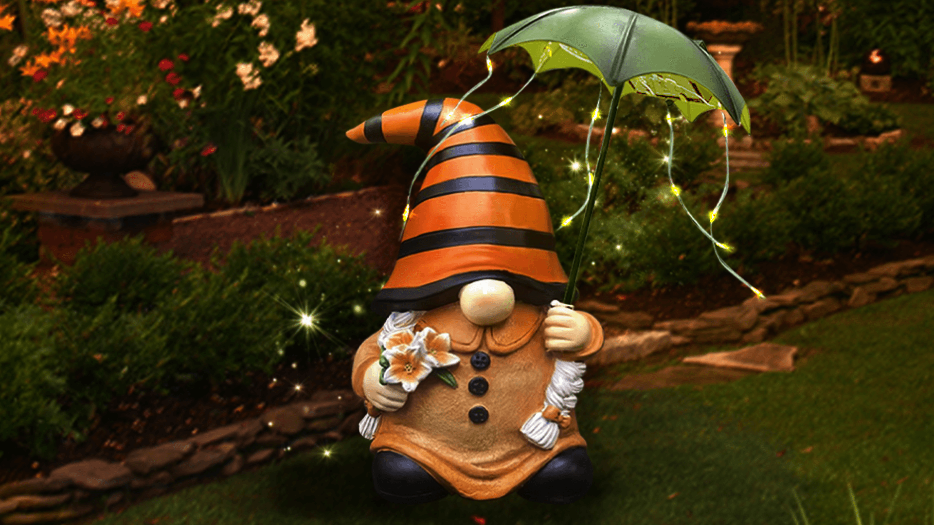 Immagine di 10 simpatici gnomi da giardino per il tuo spazio verde!