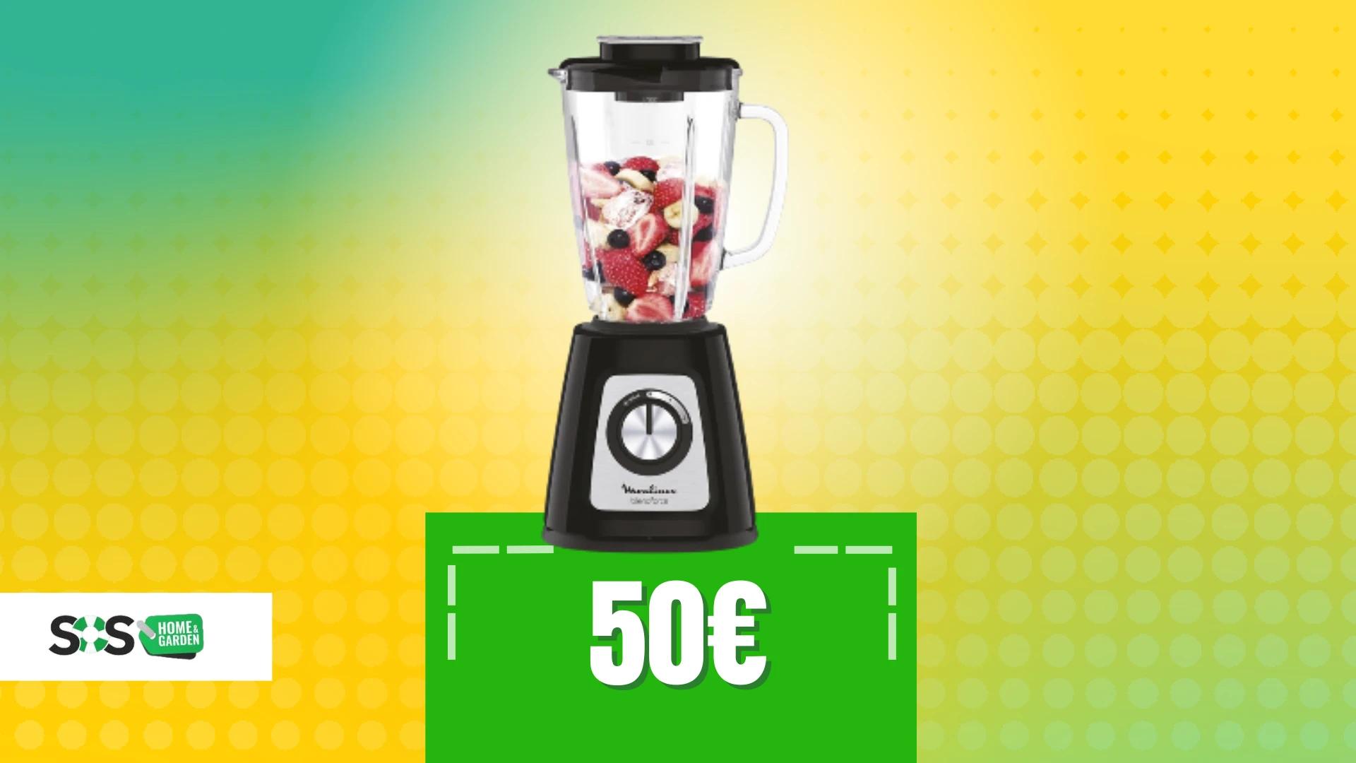 Immagine di Frullatore Moulinex a 50€: per ogni creazione in cucina!