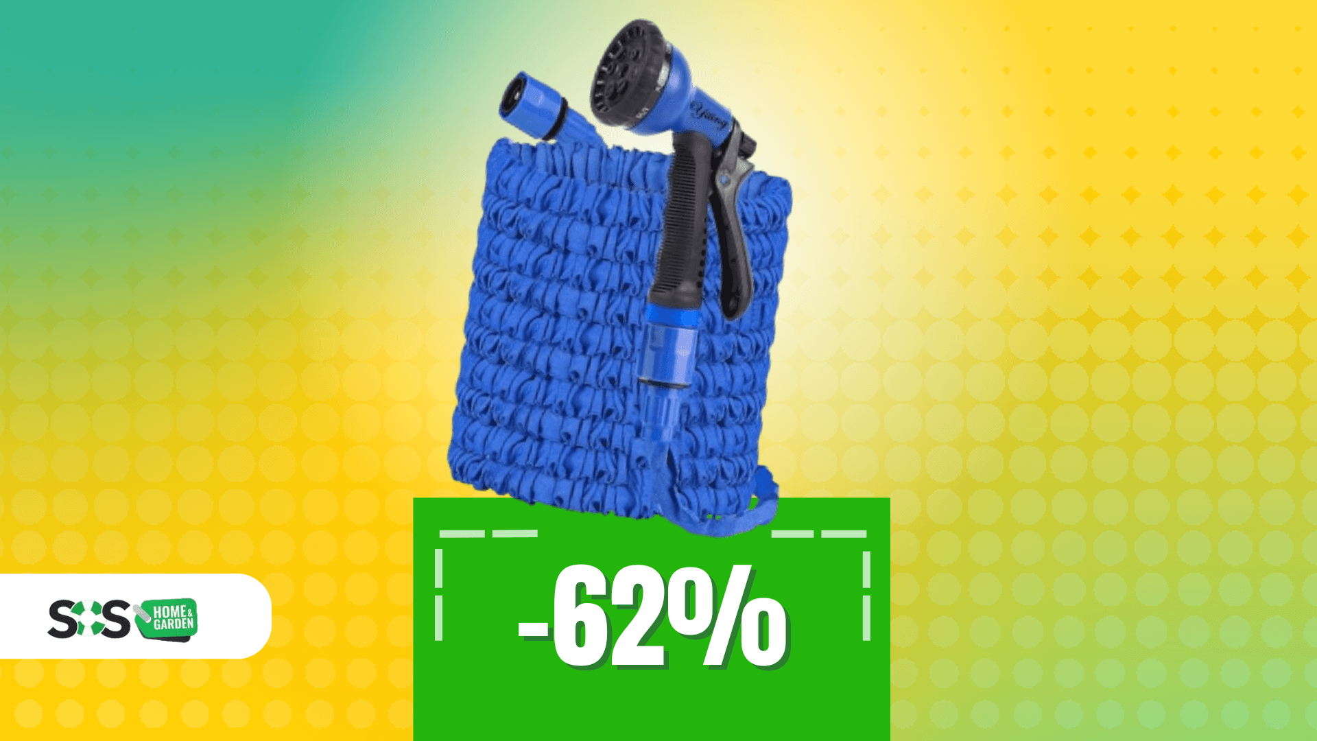 Immagine di 45 metri flessibili di tubo da giardino a soli 15€!