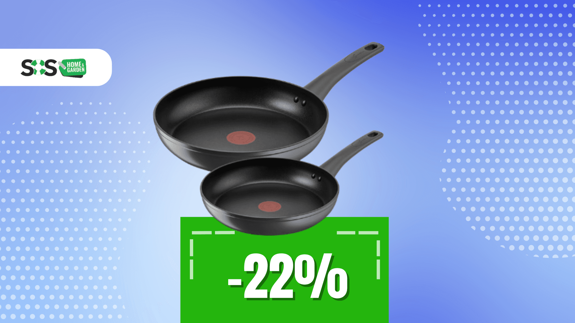 Immagine di Cucina da chef con il set di 2 padelle Lagostina a solo 35€!