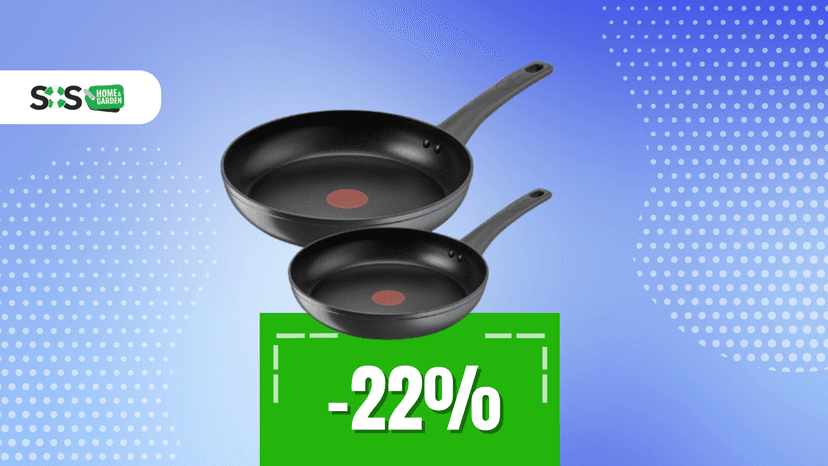 Immagine di Cucina da chef con il set di 2 padelle Lagostina a solo 35€!