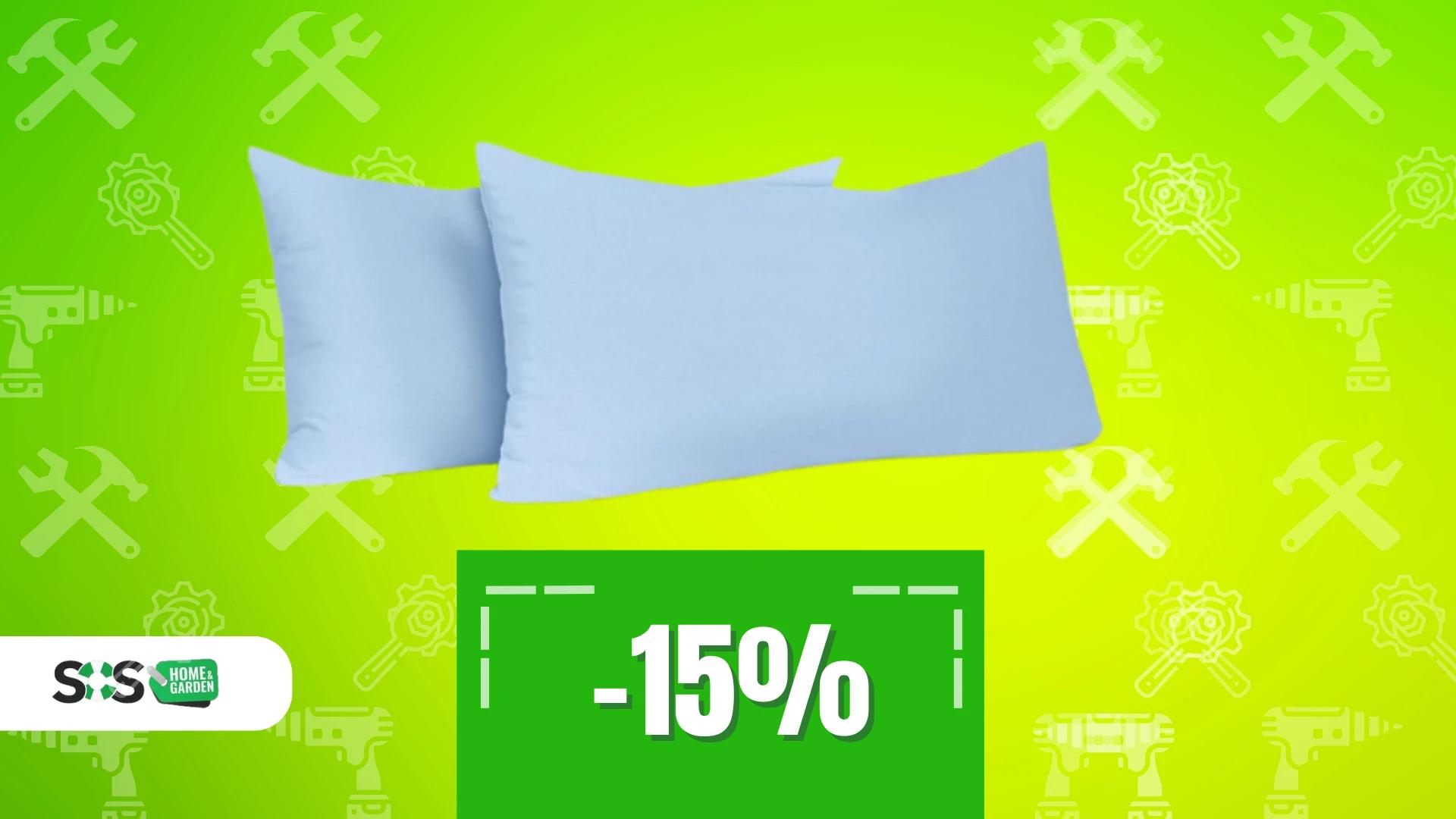 Immagine di Due federe a 12€: comodità e stile per il vostro sonno!