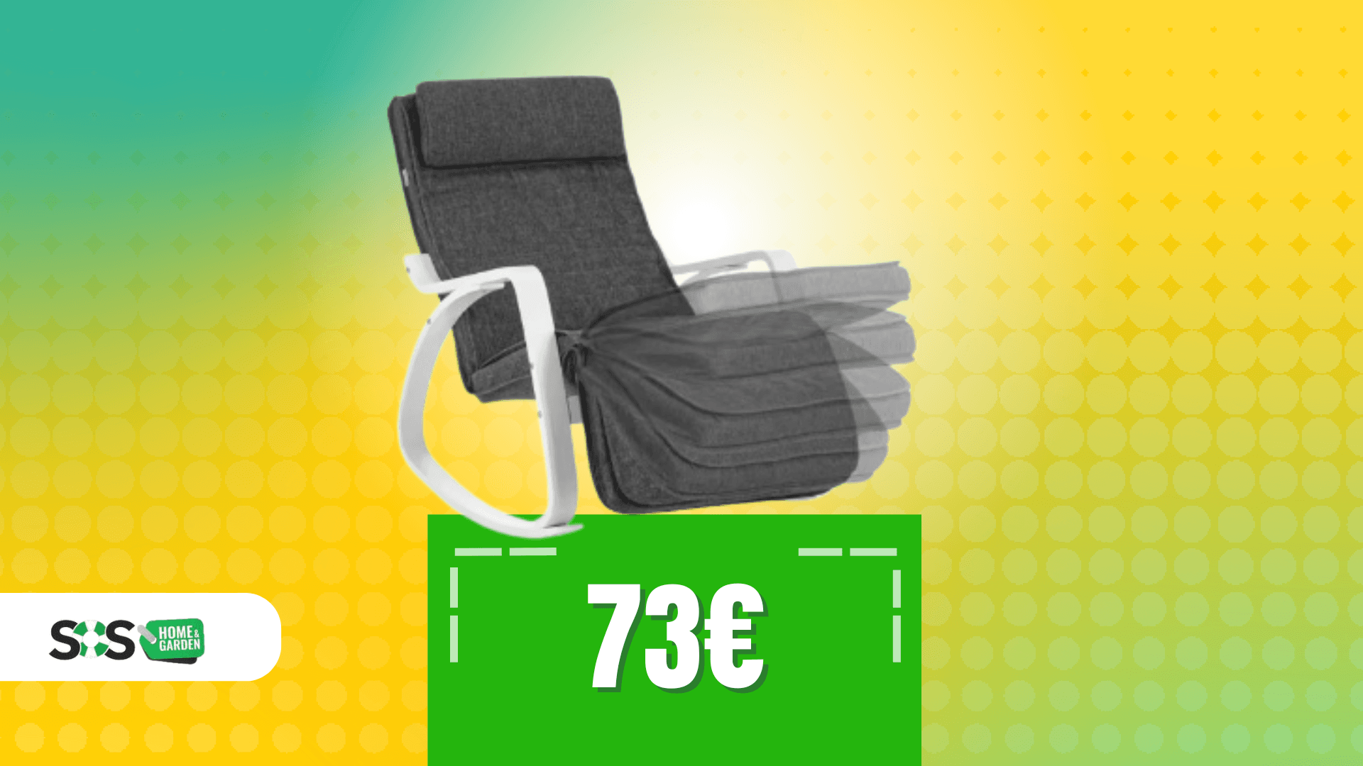 Immagine di Sedia a dondolo Songmics: il tuo nuovo angolo di relax!