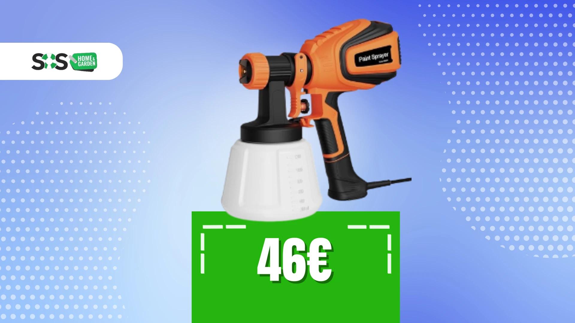 Immagine di Spruzzatore di vernice: per una pittura precisa a soli 46€!