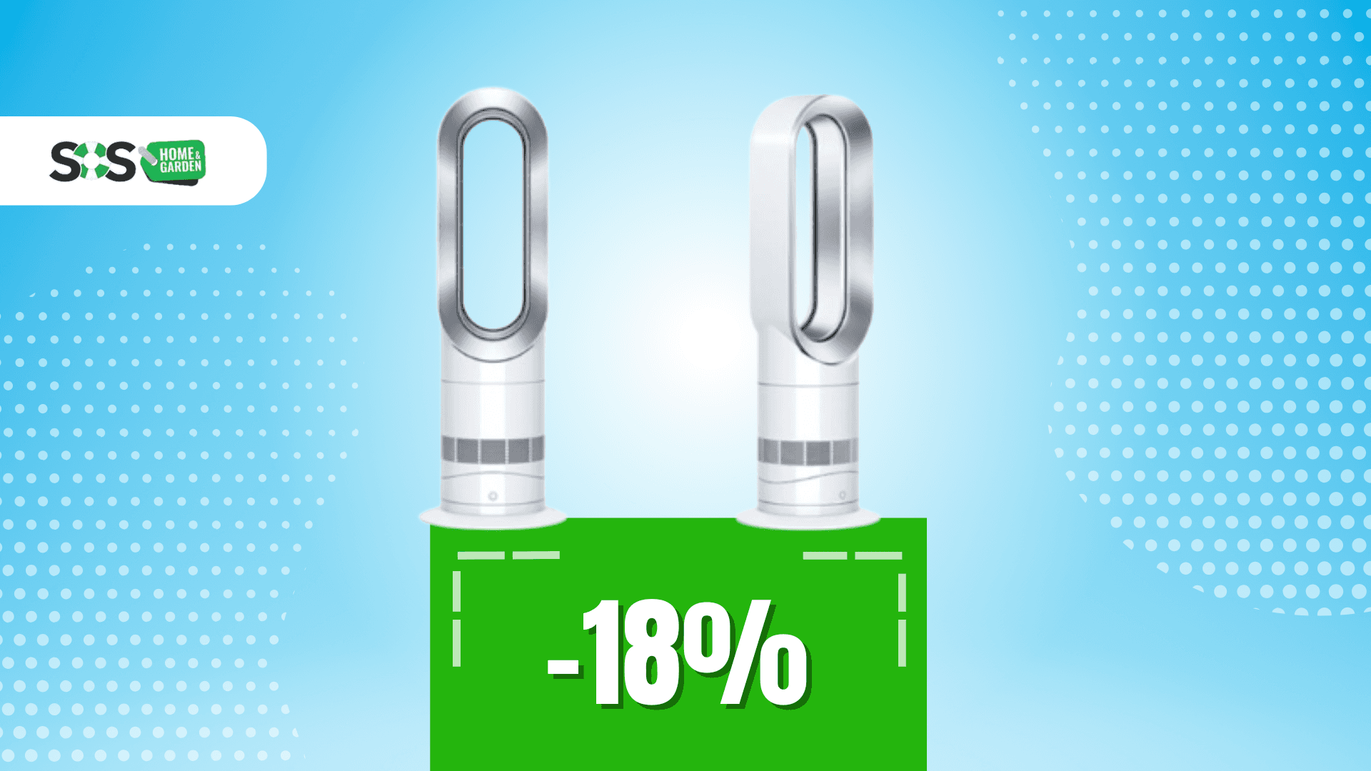 Immagine di Termoventilatore Dyson a SOLI 349€: clima top tutto l'anno!