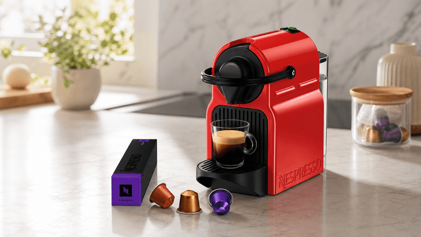 Immagine di Macchina caffe Nespresso Inissia a -28%: ora costa meno di 80 euro