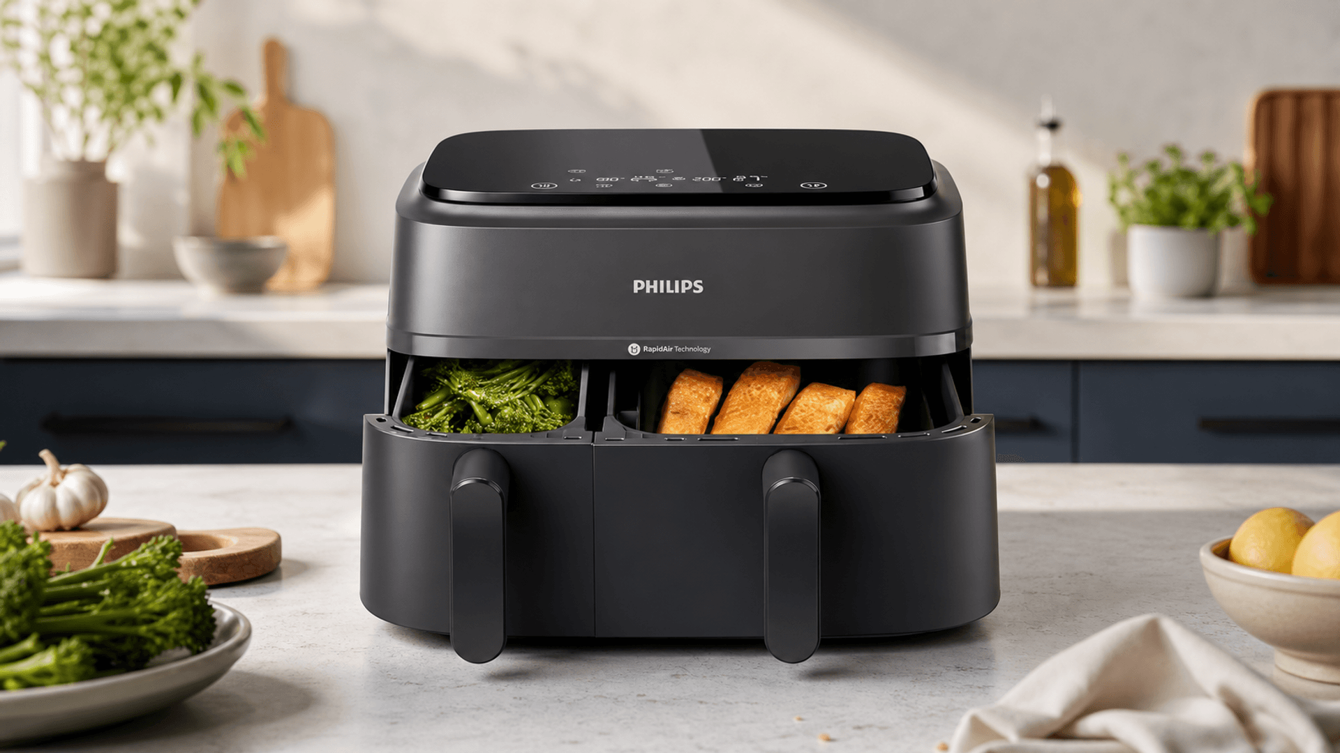 Immagine di La friggitrice ad aria Philips cala del 25%: occasione sotto i 150€