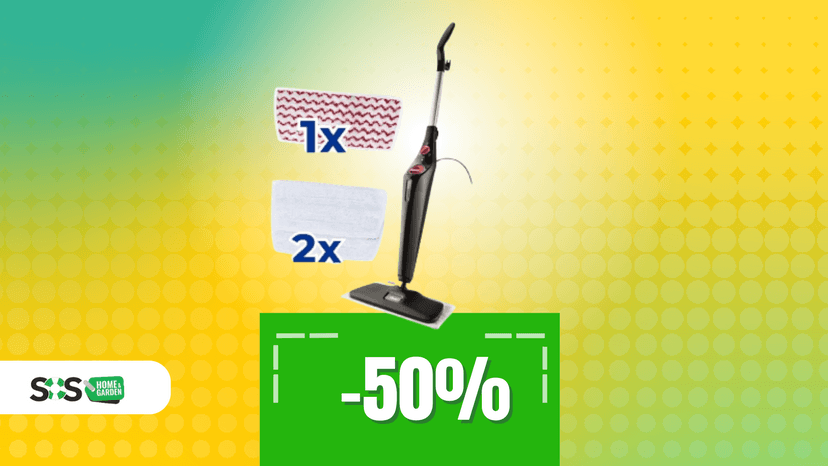 Immagine di La potenza del vapore Vileda a METÀ PREZZO: solo 80€!