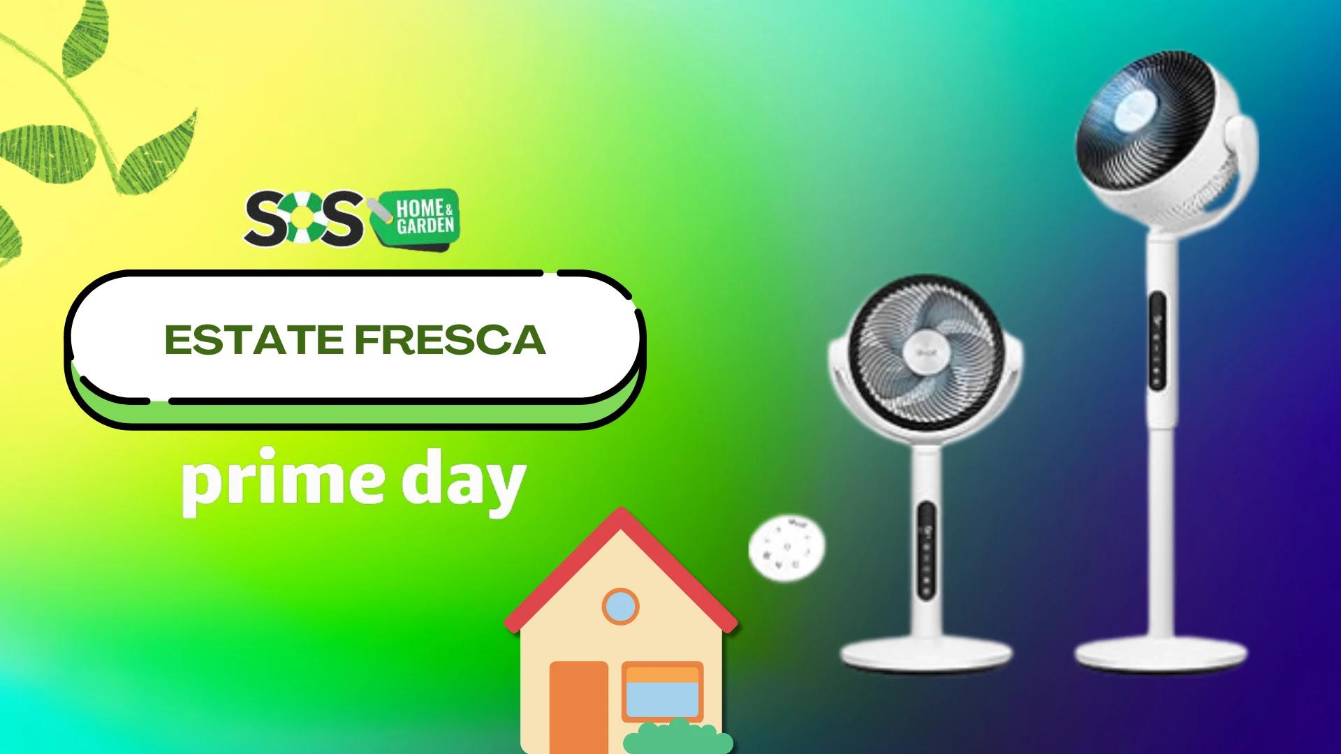 Immagine di Ventilatori, condizionatori portatili e climatizzatori in offerta: estate fresca con il Prime Day