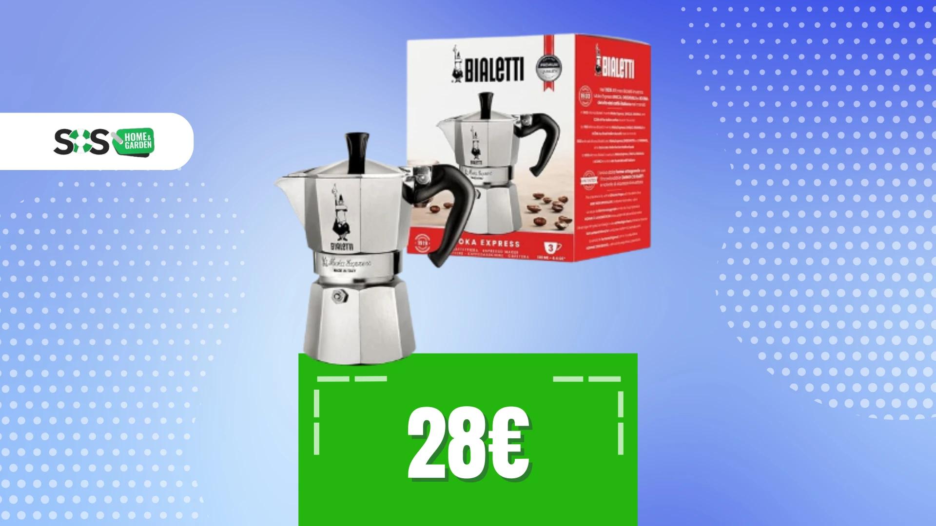 Immagine di Moka Bialetti a soli 28€: l'affare per gli amanti del caffè!