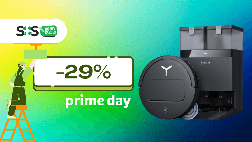 Immagine di Pulizia totale con Ecovacs DEEBOT T50 a soli 499€!