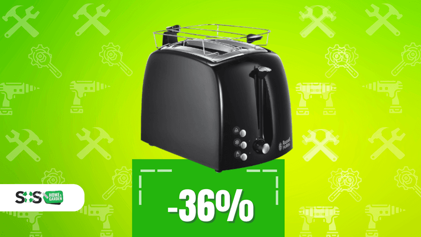 Immagine di Spuntini perfetti con il tostapane Russell Hobbs a soli 20€!
