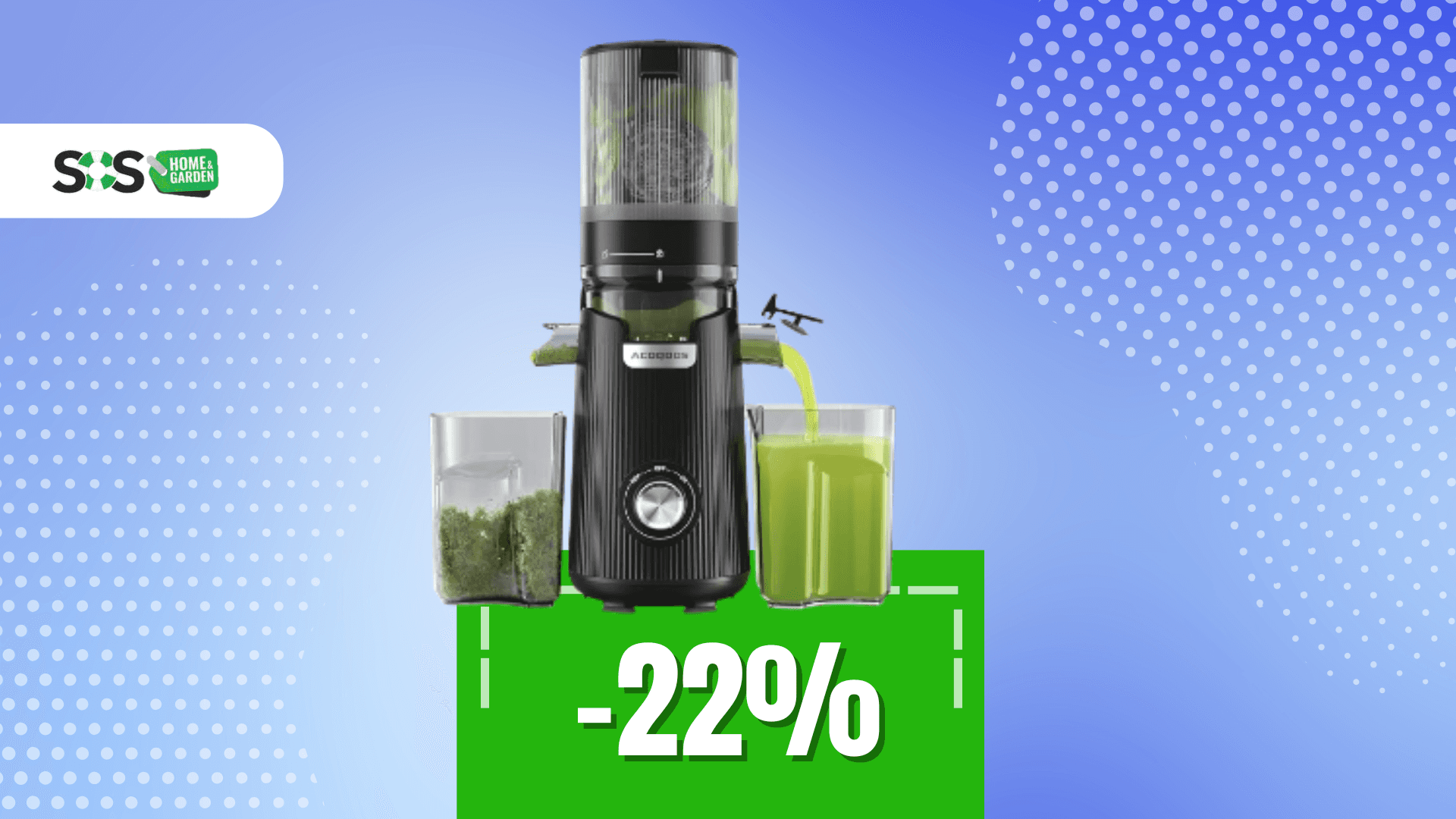 Immagine di Più vitamine da bere con questo estrattore di succo a 109€!