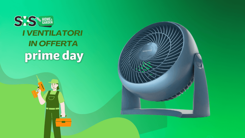 Immagine di Estate più fresca con i ventilatori in offerta al Prime Day!