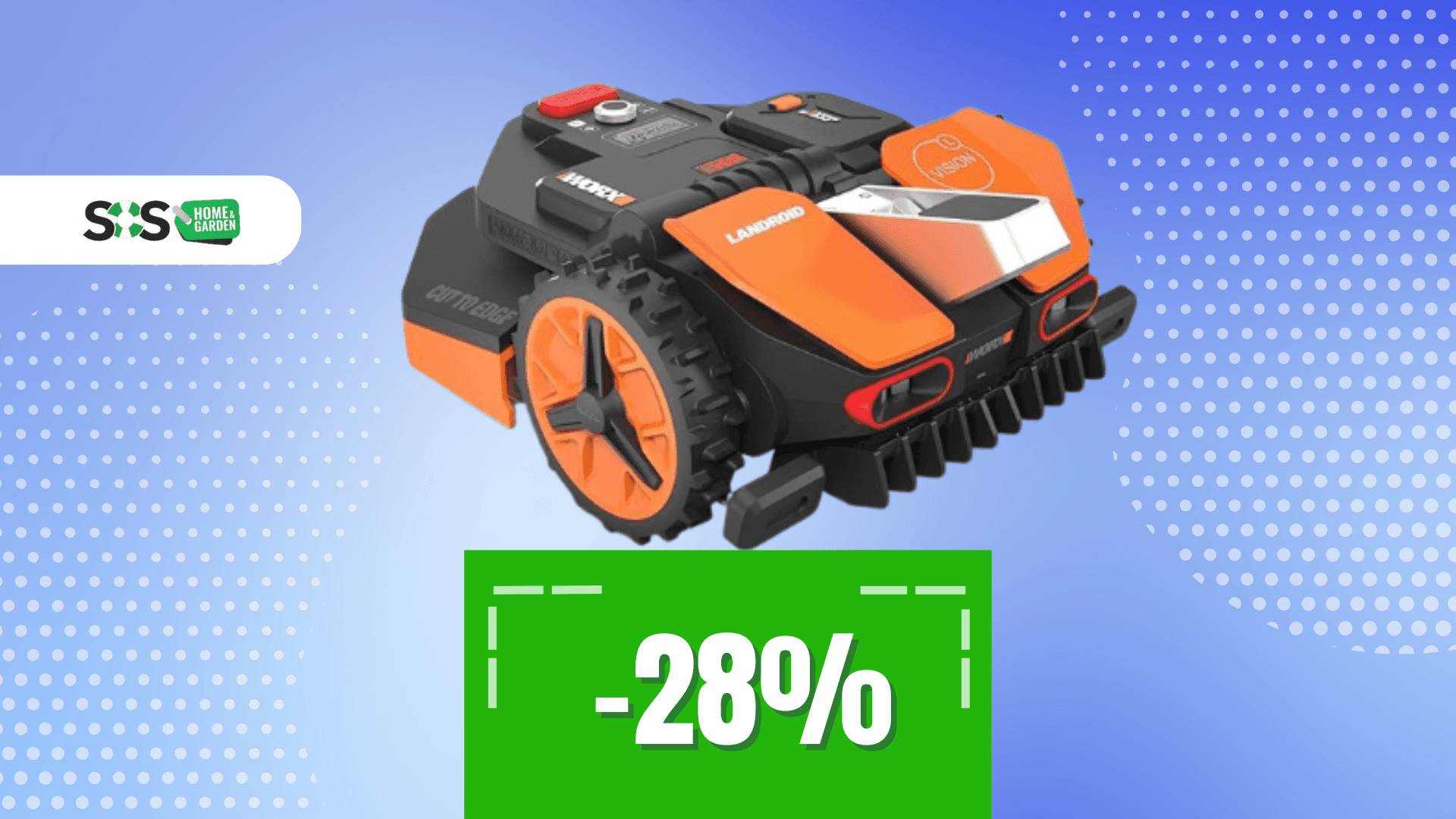 Immagine di Tagli top con zero fili: il robot Work capisce il tuo prato!