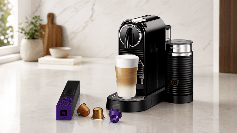 Immagine di Macchina caffe Nespresso CitiZ&Milk: ora il 24% in meno