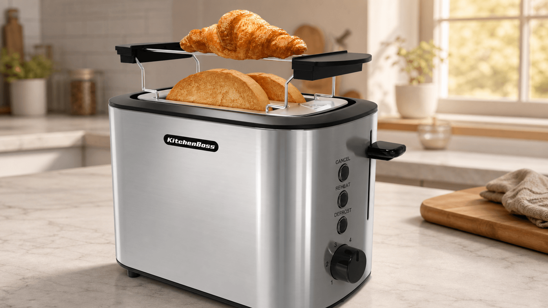 Immagine di Il tostapane KitchenBoss crolla del 45%: occasione sotto i 30 euro