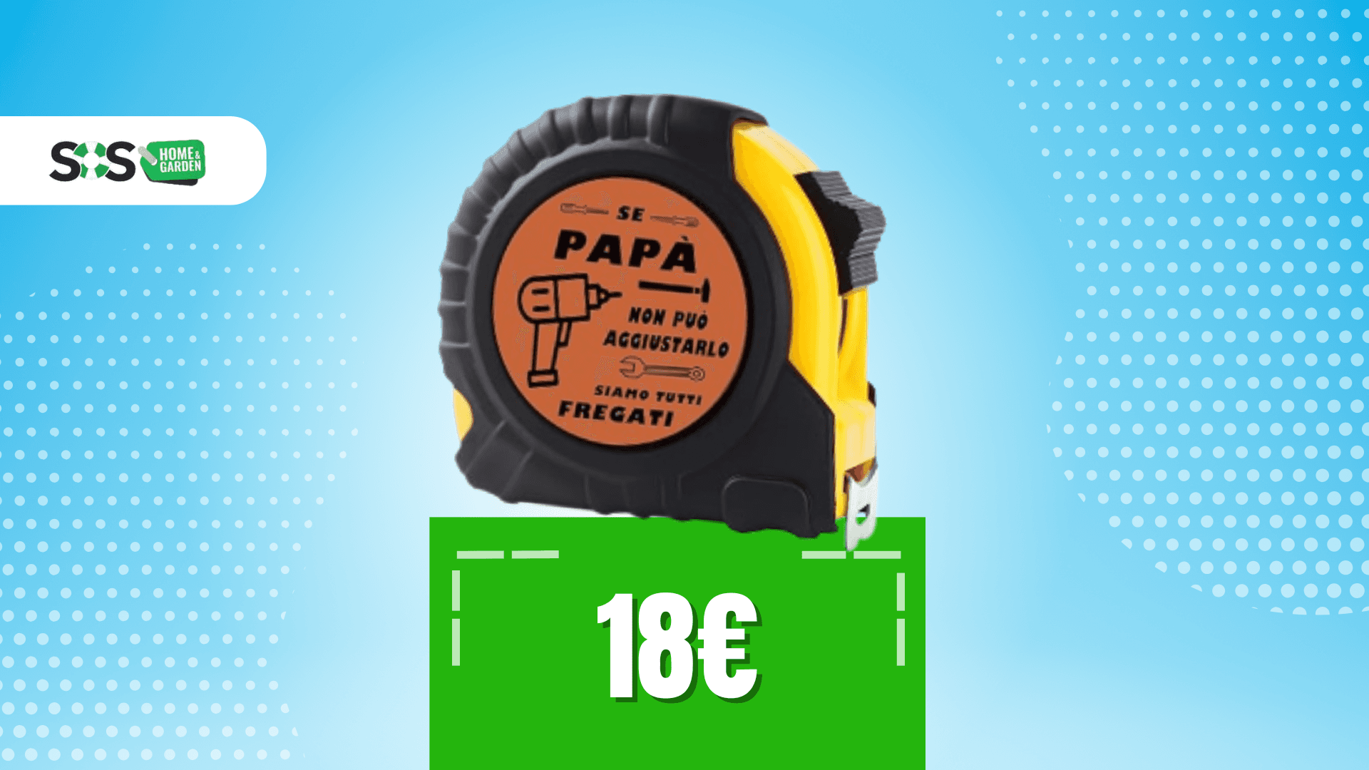 Immagine di Tuo papà ama il bricolage? Impazzirà per questo metro!