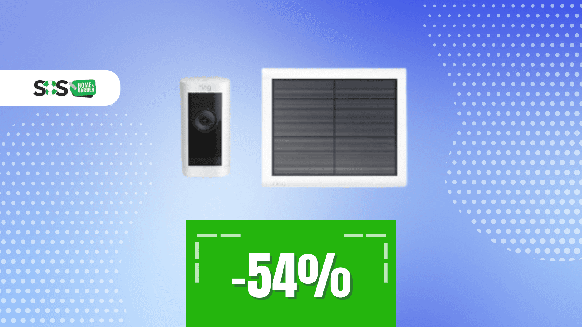 Immagine di Videocamera da esterno Ring a METÀ PREZZO: oggi a 110€!