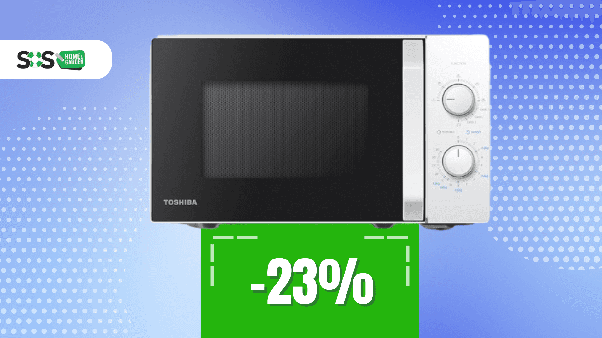 Immagine di Microonde Toshiba 3 in 1: il jolly della cucina a 75€!