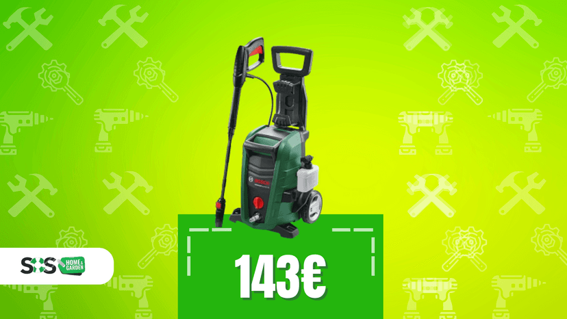 Immagine di Bosch in sconto: l'idropulitrice che tutti vogliono a 143€!