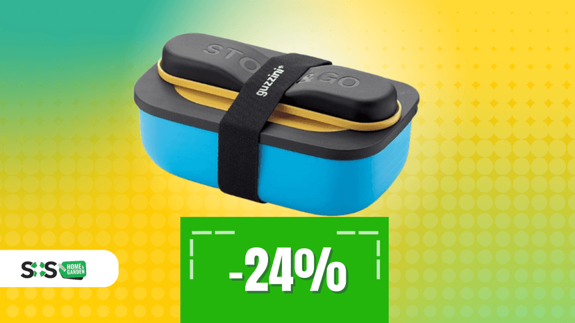 Immagine di Porta il pranzo ovunque con Guzzini: lunch box a soli 25€!