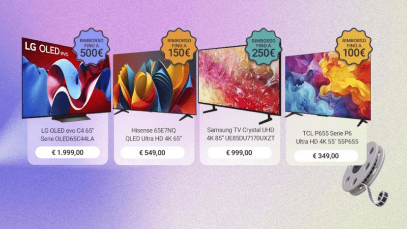 Immagine di Compra un TV, ecco un rimborso fino a 500€: Unieuro è magico!