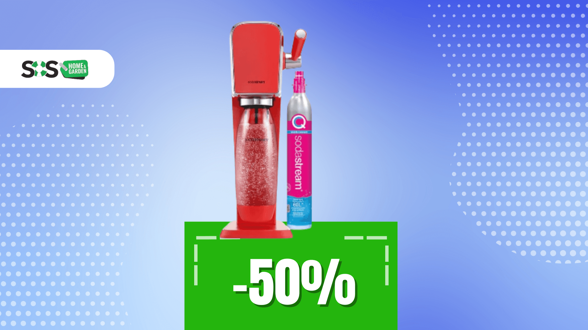 Immagine di Scoppia la voglia di bollicine con SodaStream a soli 70€!