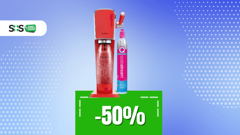 Immagine di Scoppia la voglia di bollicine con SodaStream a soli 70€!