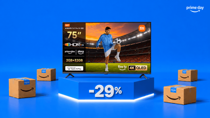Immagine di Xiaomi TV F Pro 75 ora a 499€: 200€ in meno sul maxi formato
