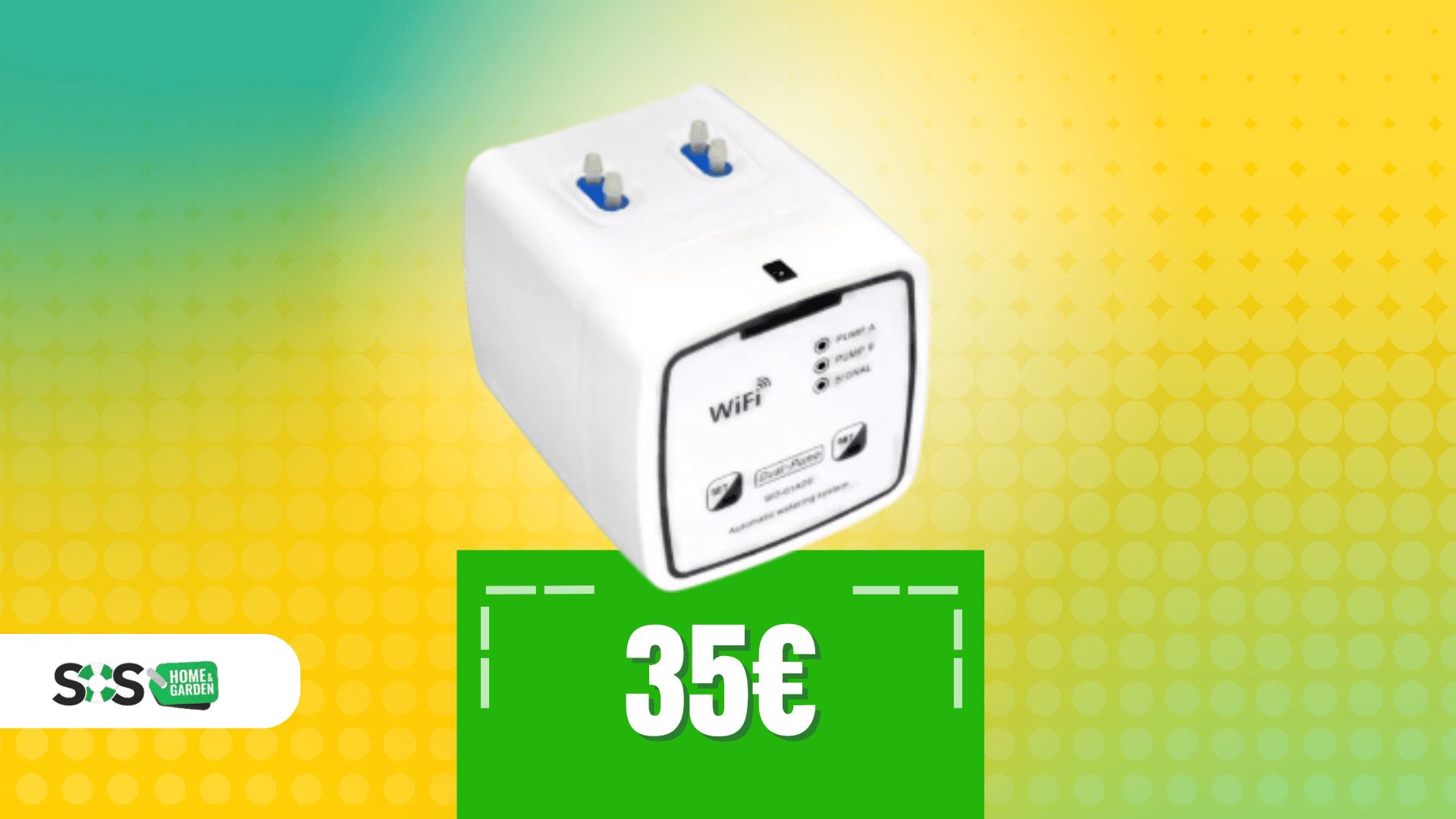 Immagine di Sistema di irrigazione a 35€ per un giardino sempre verde!