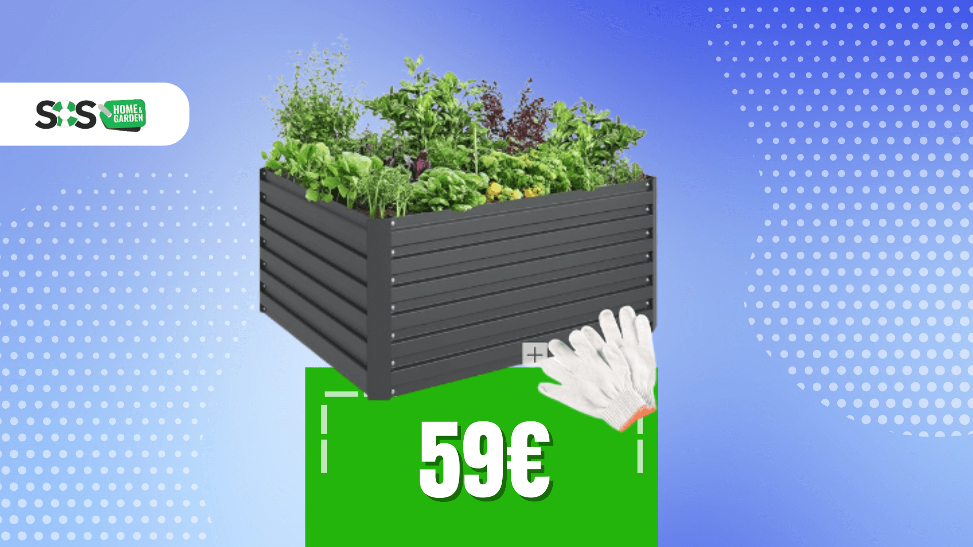 Immagine di Verdure, fiori, aromi a portata di mano con l'orto rialzato!