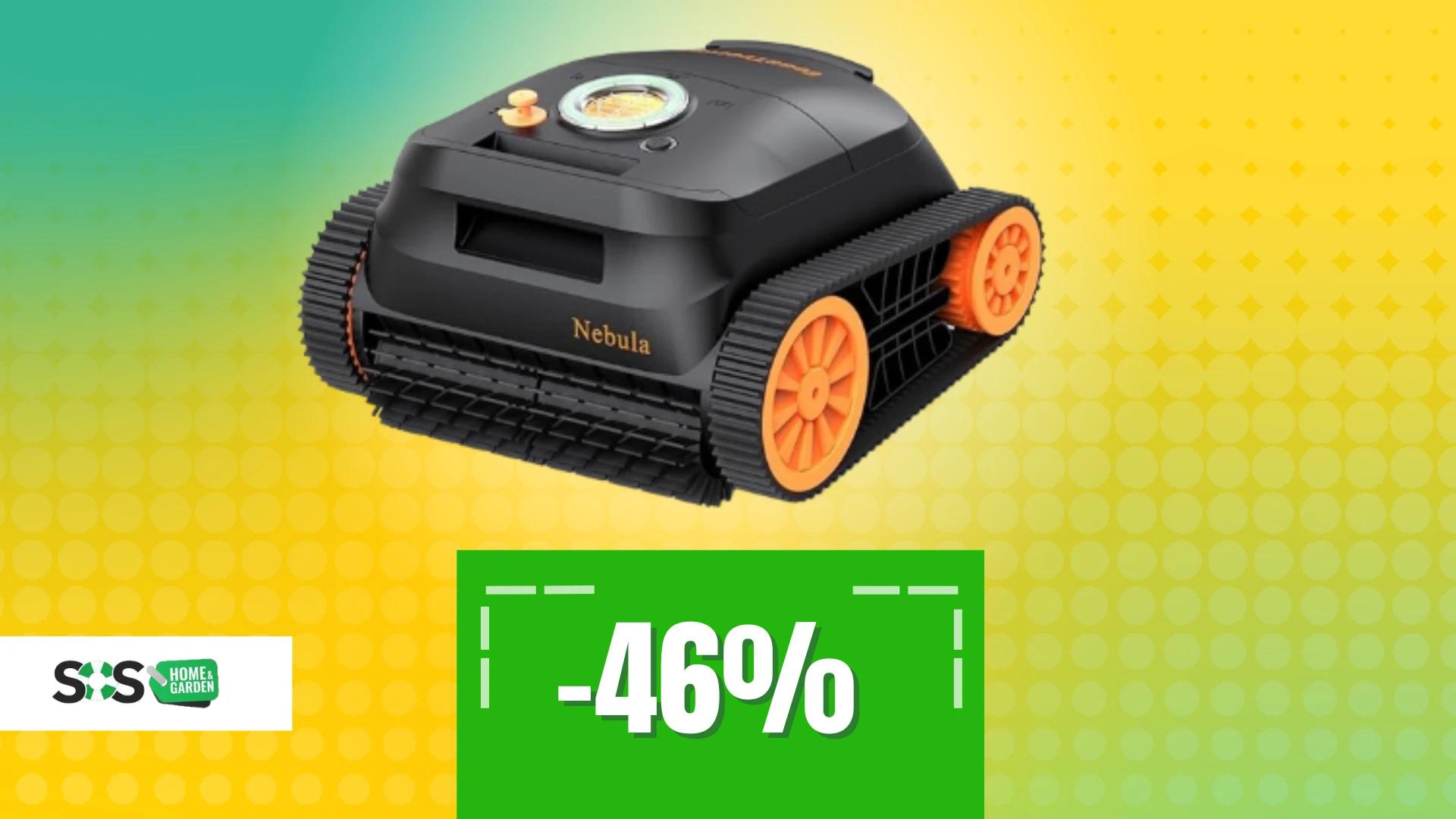 Immagine di Piscina sempre perfetta e pulita con questo robot a 374€!
