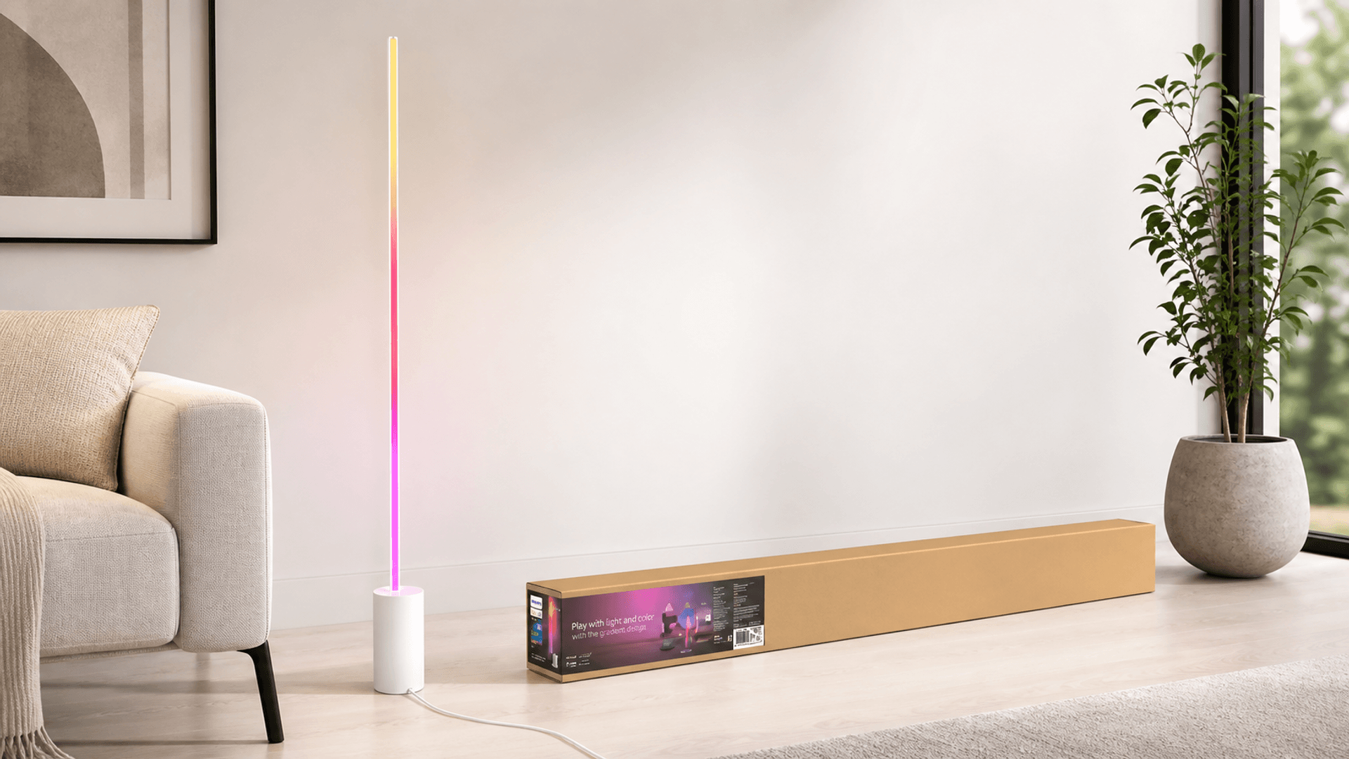 Immagine di La lampada da terra Philips Hue Gradient Signe cala del 25%
