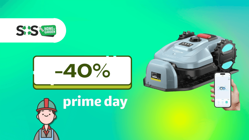 Immagine di Il tuo prato sarà perfetto con questo robot tosaerba a 240€!