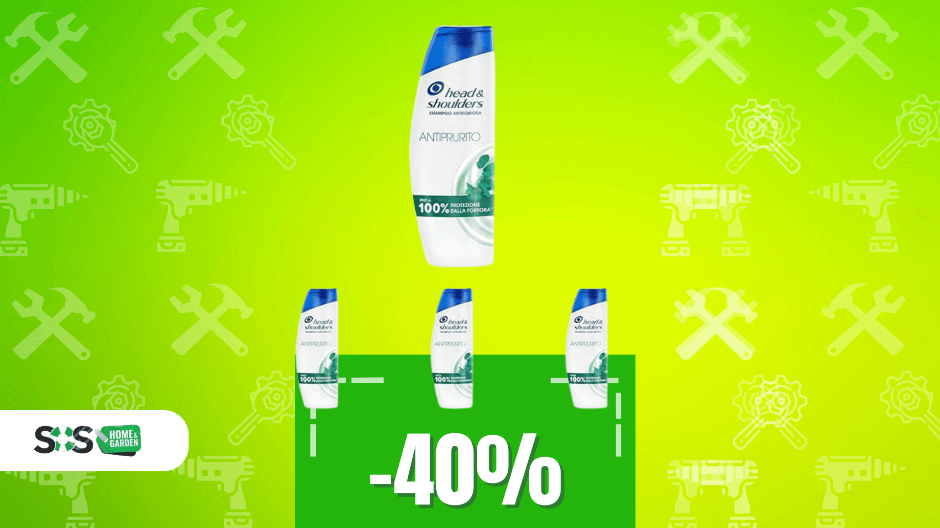 Immagine di 4 confezioni di shampoo Head & Shoulders a soli 9€!