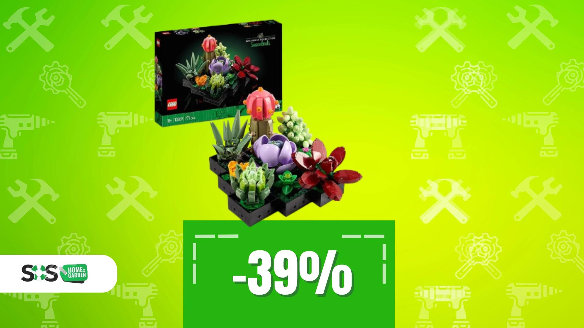 Immagine di Coltiva la creatività: piante grasse LEGO a soli 29€!