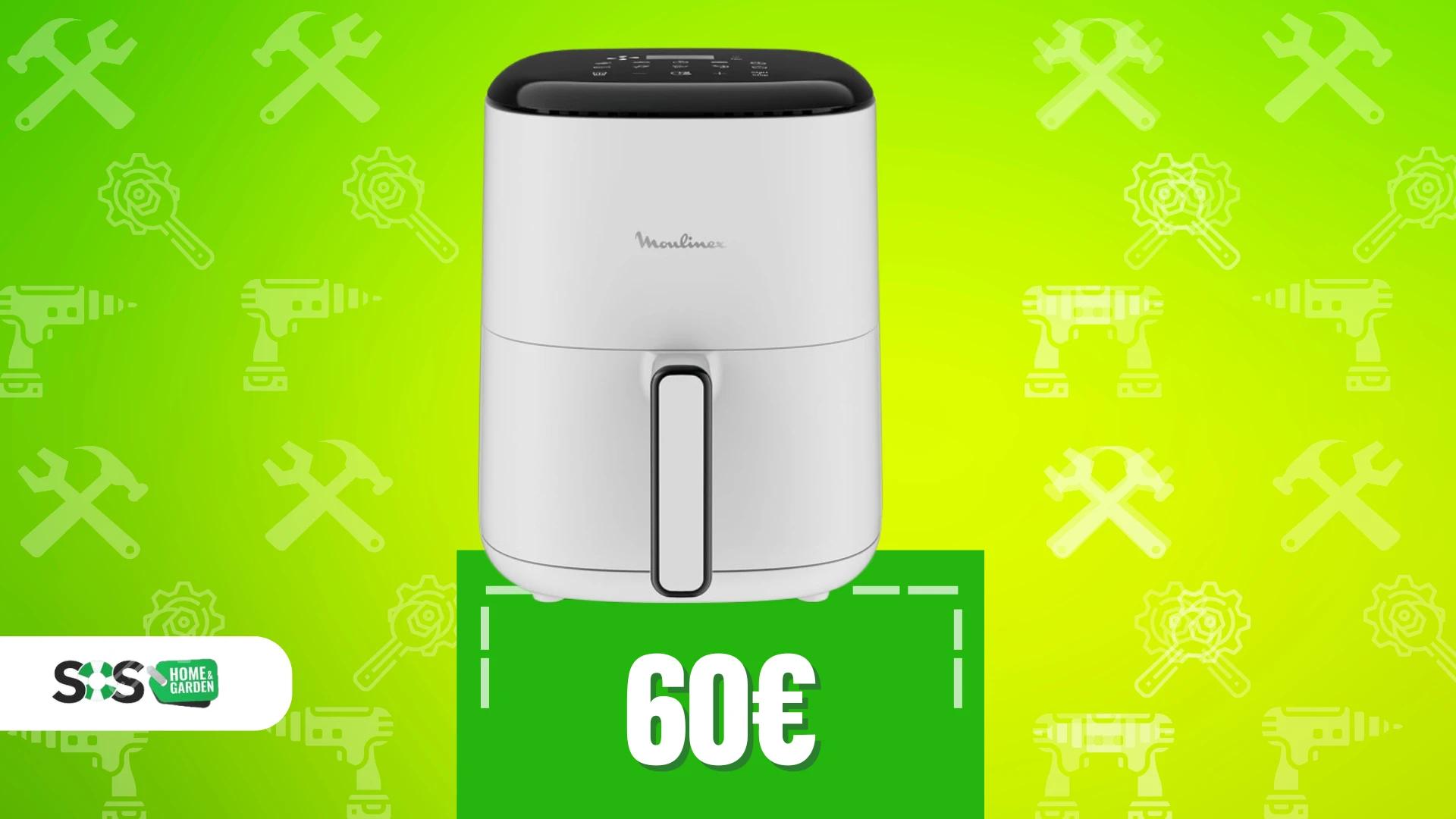 Immagine di Moulinex Easy Fry Compact: fritti perfetti senza olio a 60€!